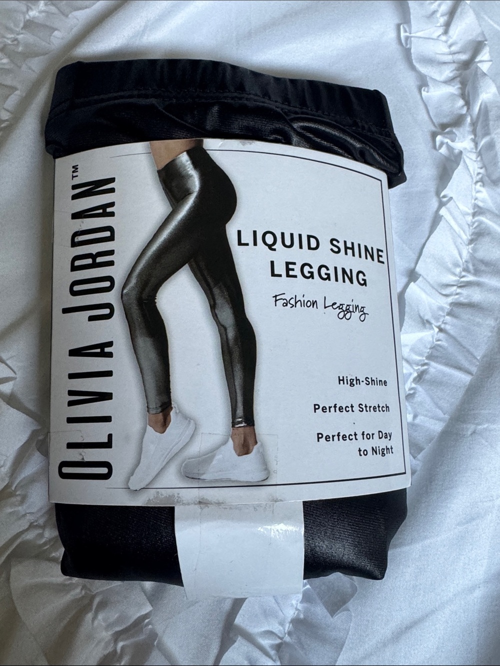 Olivia Jordan Liquid Shine Leggings - Black
